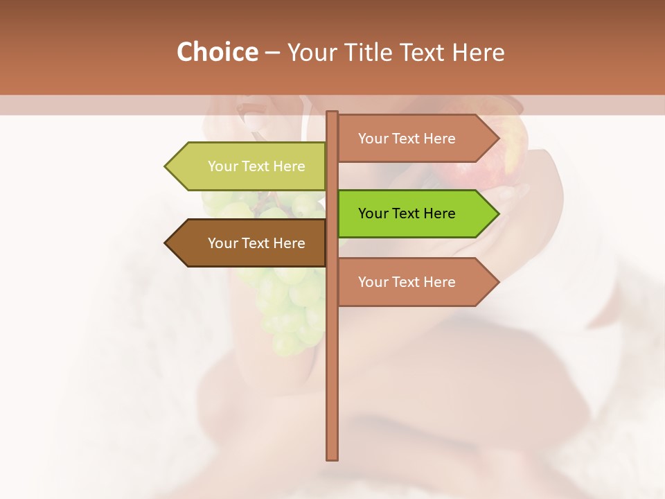 Girl Lips Female PowerPoint Template