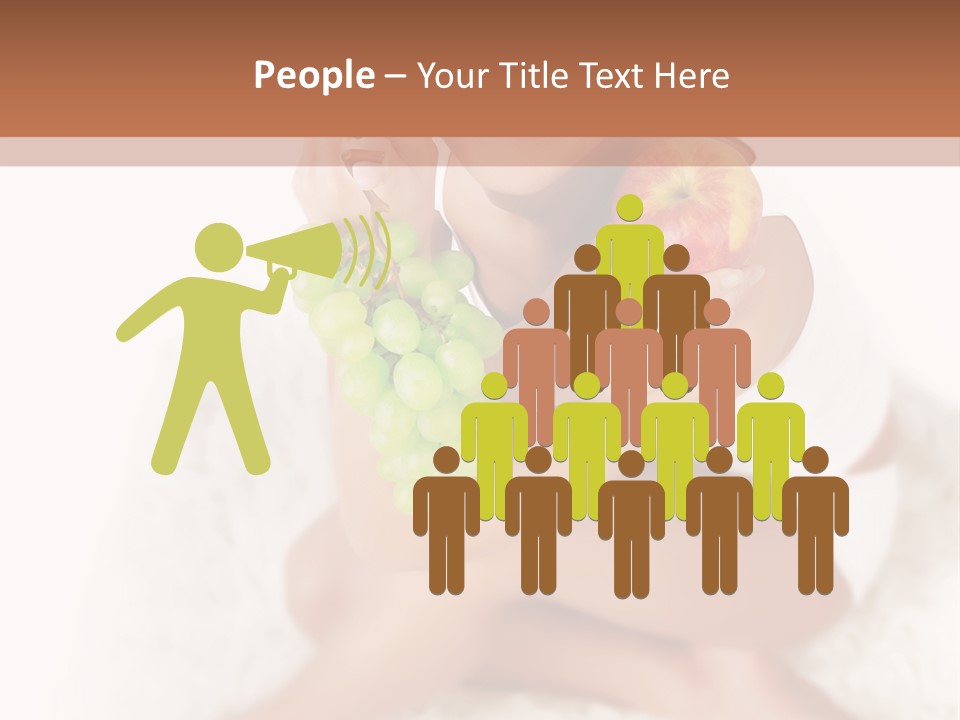 Girl Lips Female PowerPoint Template