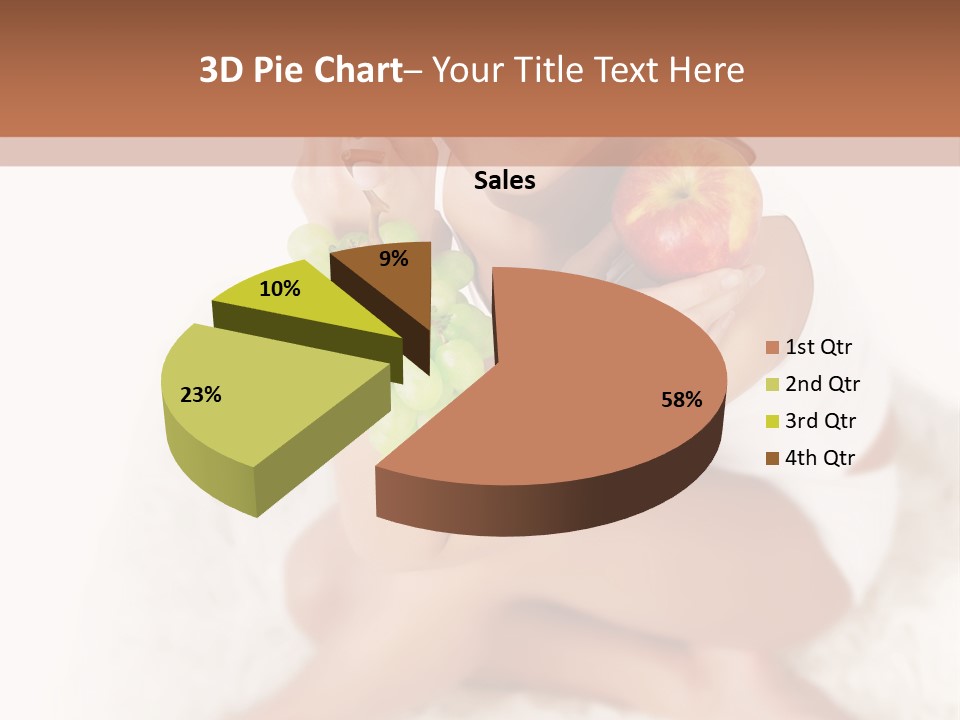 Girl Lips Female PowerPoint Template