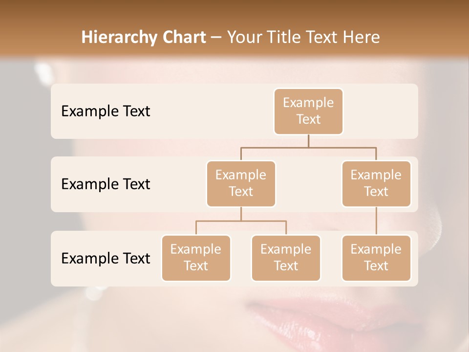 Glamour Hairstyle Jewelry PowerPoint Template