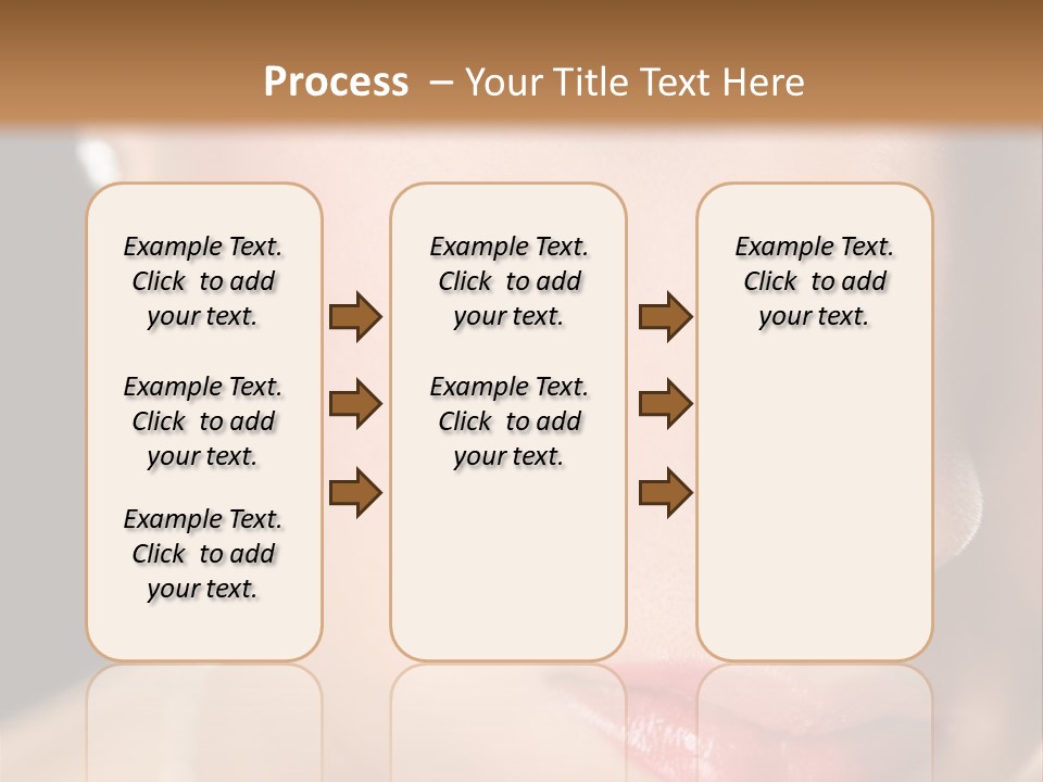 Glamour Hairstyle Jewelry PowerPoint Template