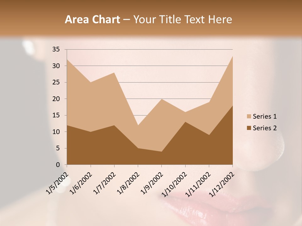 Glamour Hairstyle Jewelry PowerPoint Template