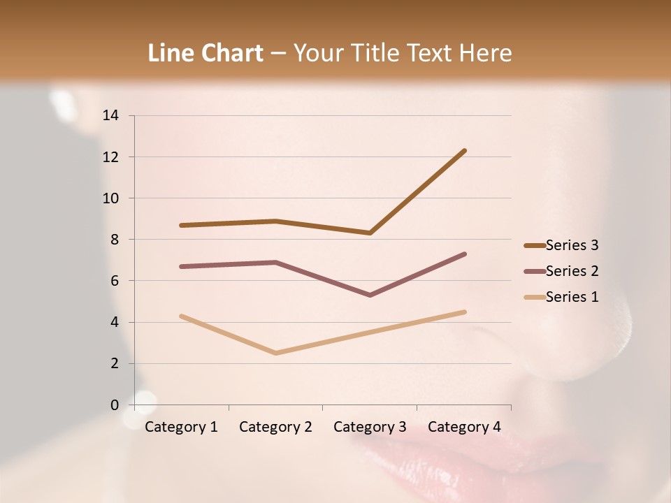 Glamour Hairstyle Jewelry PowerPoint Template