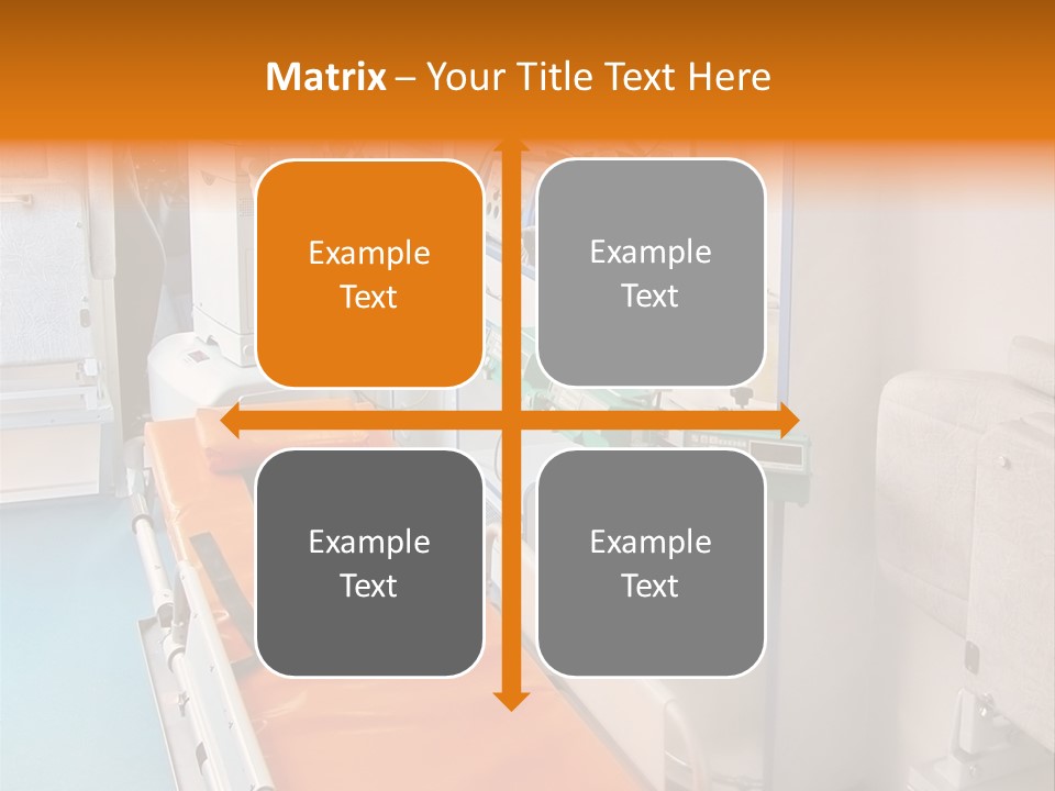 Oxygen Accident Medications PowerPoint Template