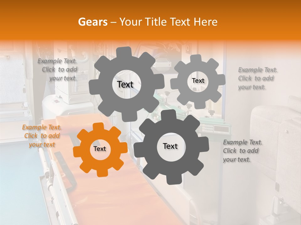 Oxygen Accident Medications PowerPoint Template
