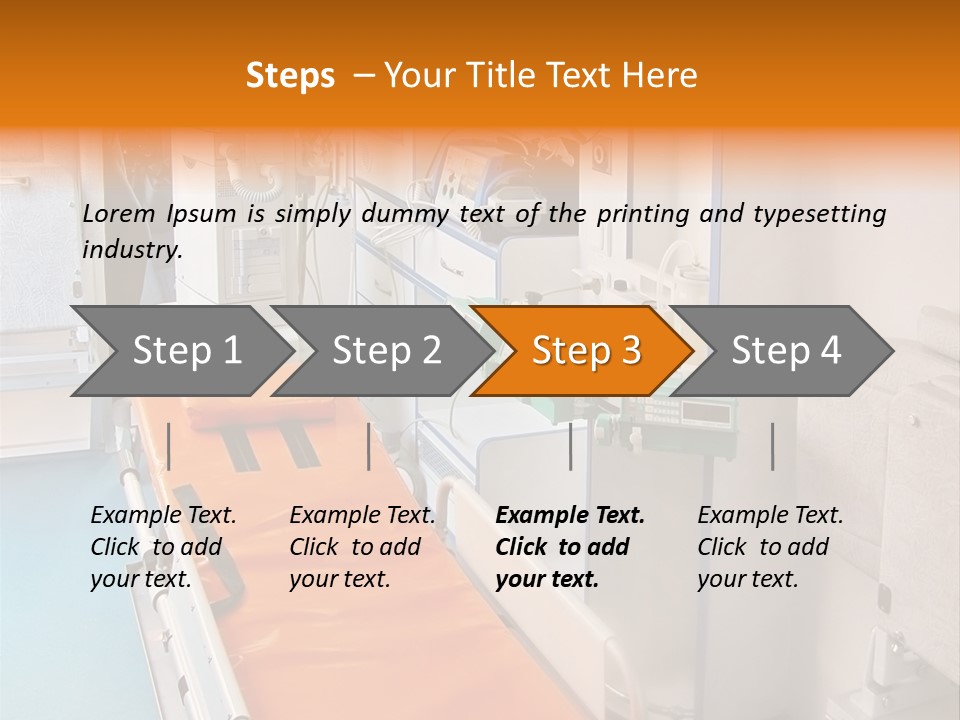 Oxygen Accident Medications PowerPoint Template