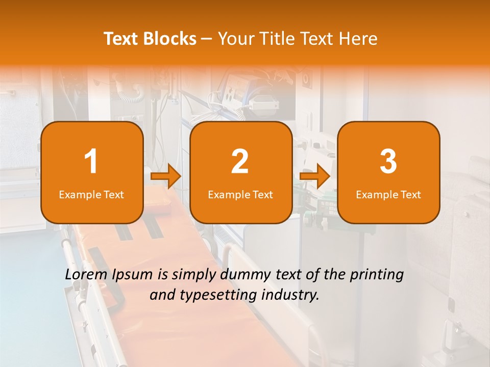 Oxygen Accident Medications PowerPoint Template