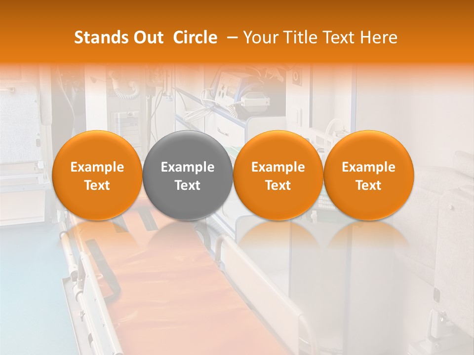 Oxygen Accident Medications PowerPoint Template