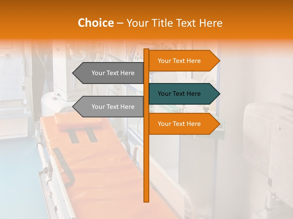 Oxygen Accident Medications PowerPoint Template