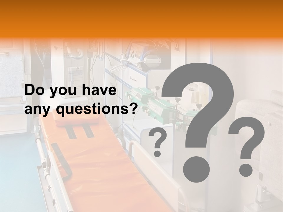 Oxygen Accident Medications PowerPoint Template