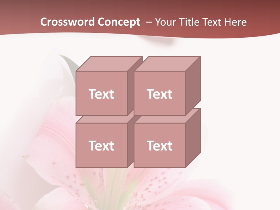 A Woman's Nails With Pink Flowers On Them PowerPoint Template