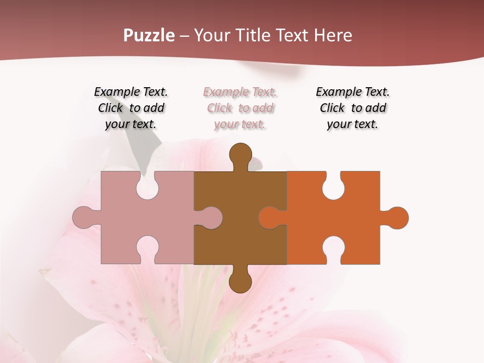 A Woman's Nails With Pink Flowers On Them PowerPoint Template