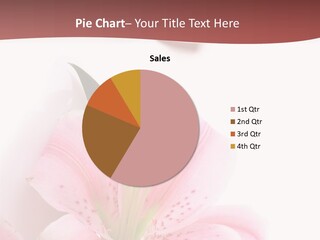 A Woman's Nails With Pink Flowers On Them PowerPoint Template