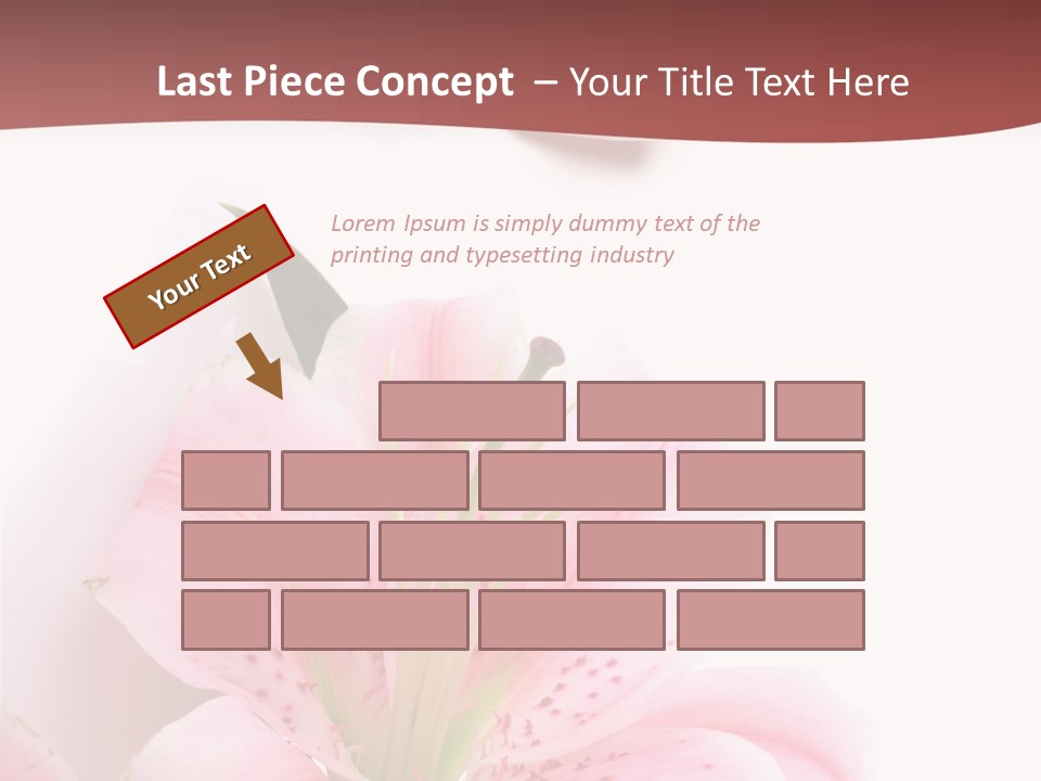 A Woman's Nails With Pink Flowers On Them PowerPoint Template