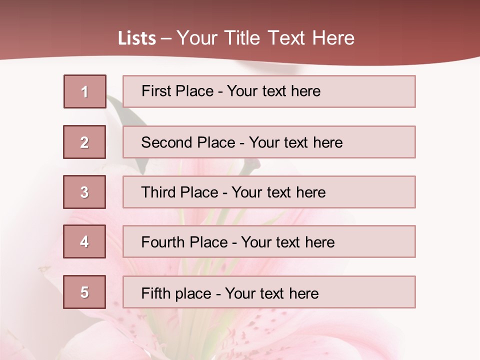 A Woman's Nails With Pink Flowers On Them PowerPoint Template