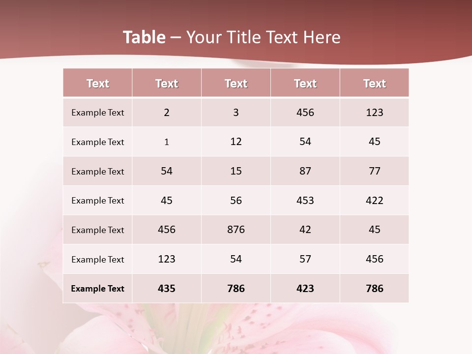 A Woman's Nails With Pink Flowers On Them PowerPoint Template