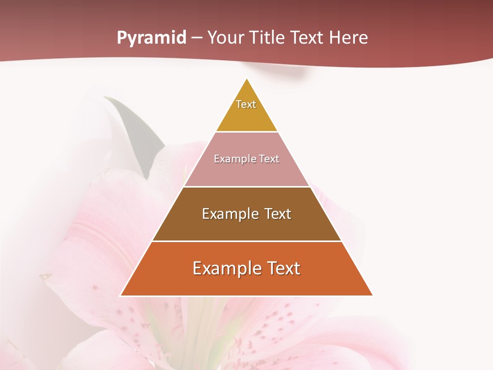 A Woman's Nails With Pink Flowers On Them PowerPoint Template