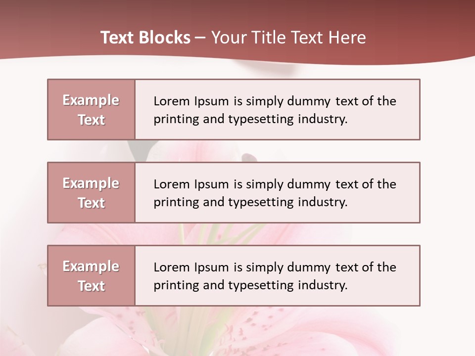 A Woman's Nails With Pink Flowers On Them PowerPoint Template