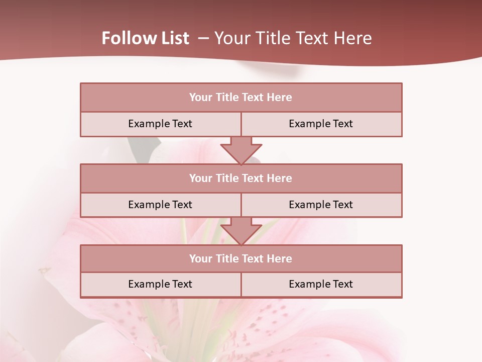 A Woman's Nails With Pink Flowers On Them PowerPoint Template