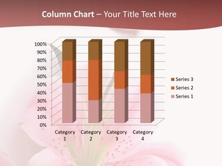 A Woman's Nails With Pink Flowers On Them PowerPoint Template