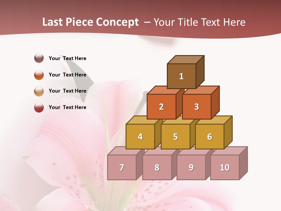 A Woman's Nails With Pink Flowers On Them PowerPoint Template