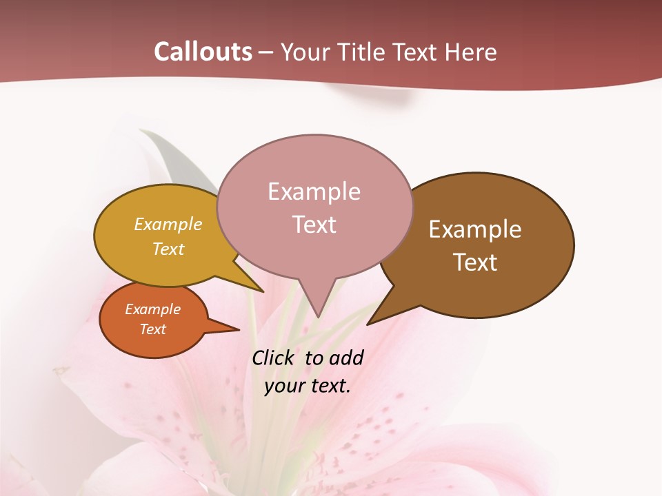 A Woman's Nails With Pink Flowers On Them PowerPoint Template