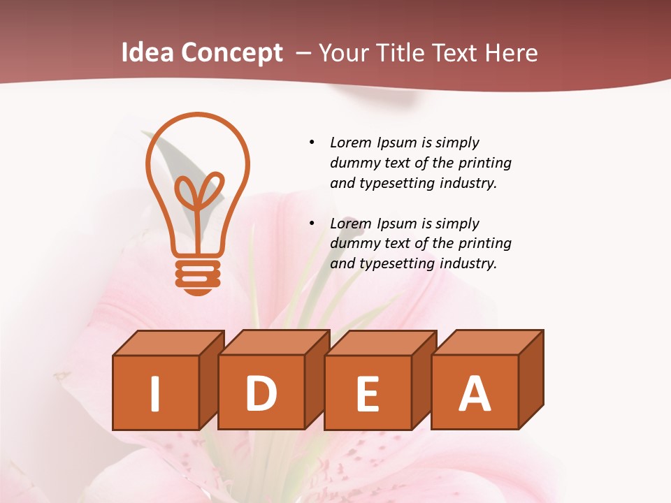 A Woman's Nails With Pink Flowers On Them PowerPoint Template