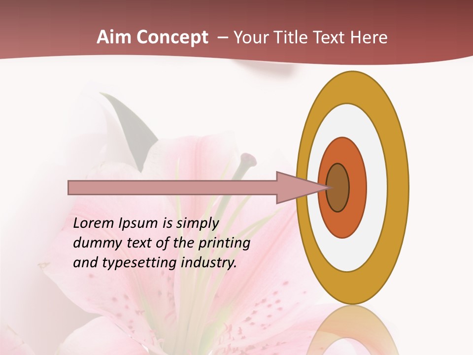 A Woman's Nails With Pink Flowers On Them PowerPoint Template