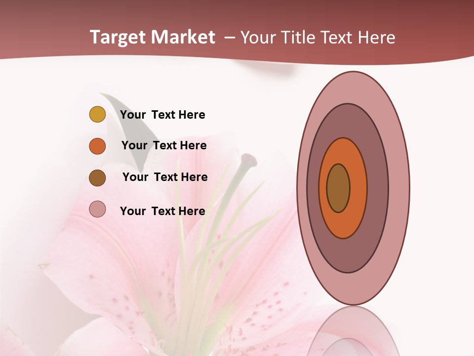 A Woman's Nails With Pink Flowers On Them PowerPoint Template