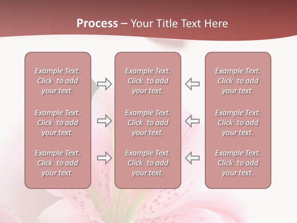 A Woman's Nails With Pink Flowers On Them PowerPoint Template