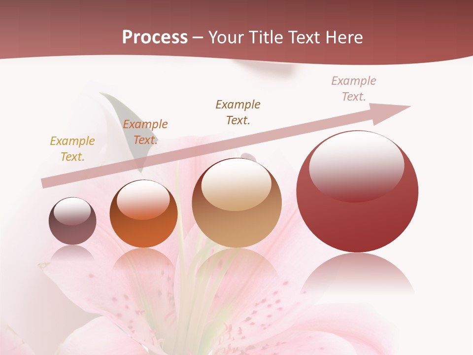 A Woman's Nails With Pink Flowers On Them PowerPoint Template