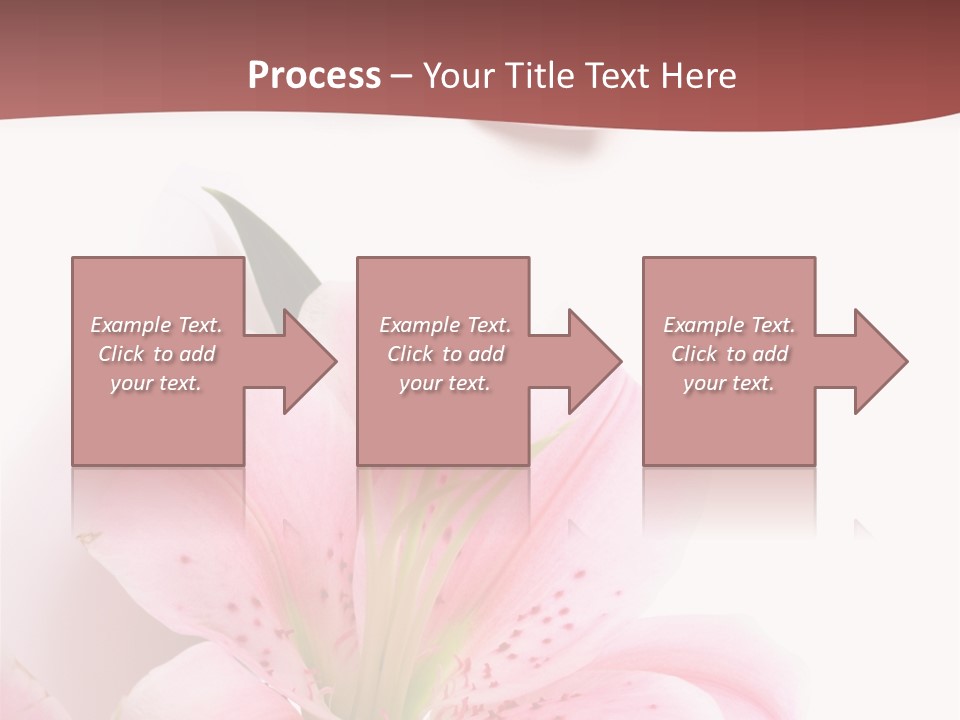 A Woman's Nails With Pink Flowers On Them PowerPoint Template