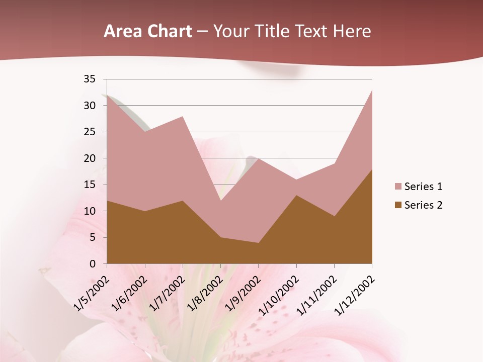 A Woman's Nails With Pink Flowers On Them PowerPoint Template