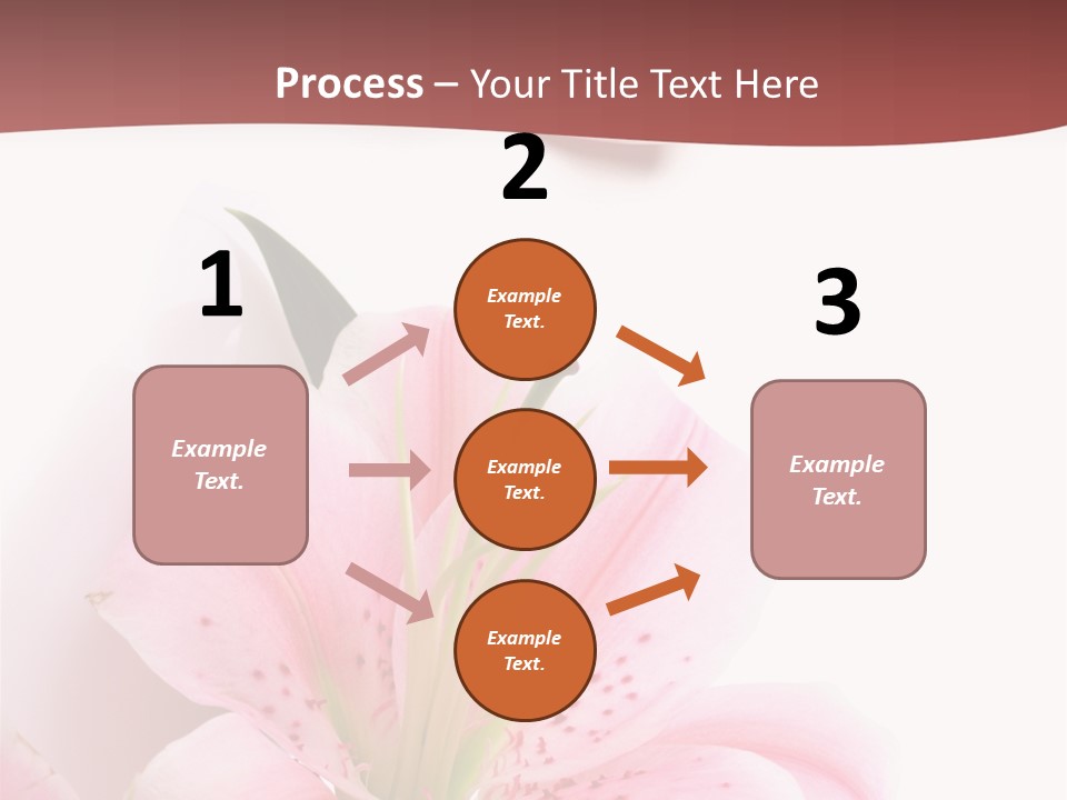 A Woman's Nails With Pink Flowers On Them PowerPoint Template