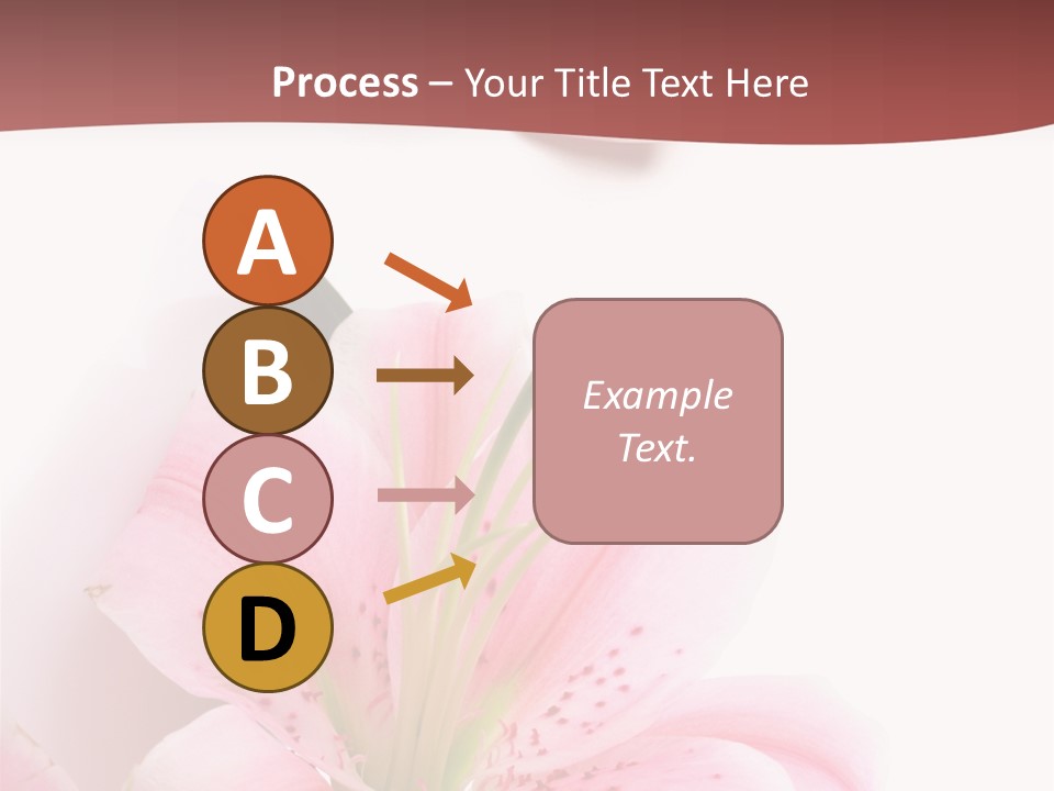 A Woman's Nails With Pink Flowers On Them PowerPoint Template