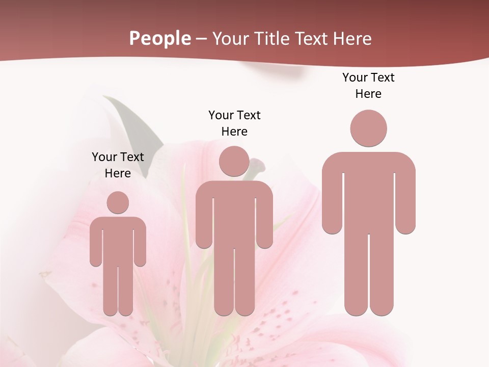 A Woman's Nails With Pink Flowers On Them PowerPoint Template