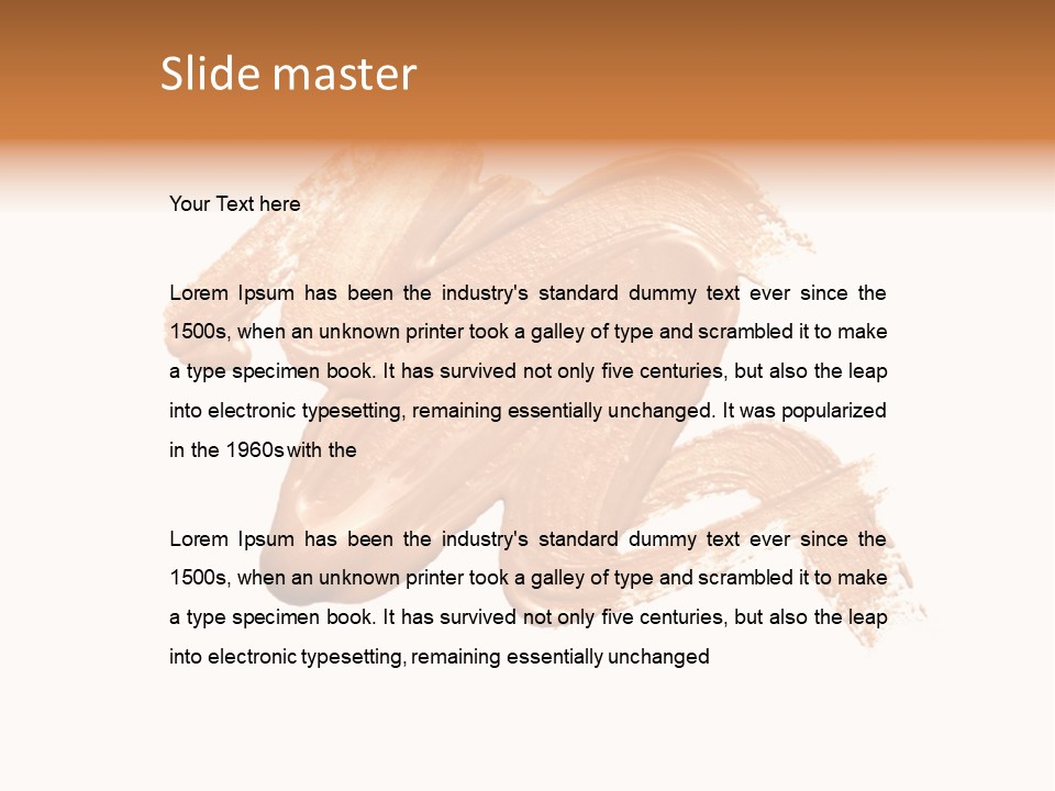 Beige Treatment Foundation PowerPoint Template