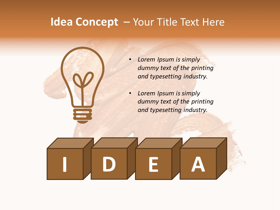 Beige Treatment Foundation PowerPoint Template