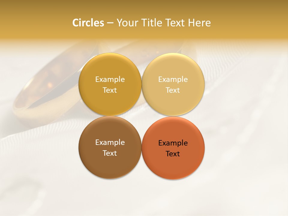 Golden Two Engraver PowerPoint Template