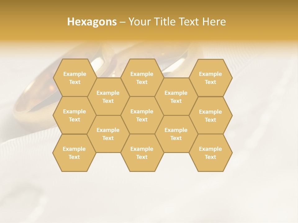 Golden Two Engraver PowerPoint Template