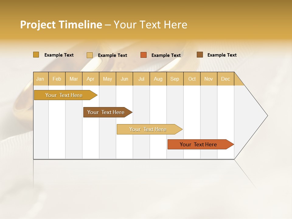 Golden Two Engraver PowerPoint Template