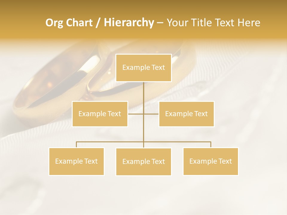 Golden Two Engraver PowerPoint Template