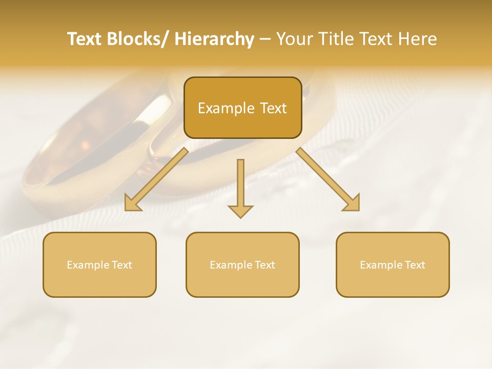 Golden Two Engraver PowerPoint Template