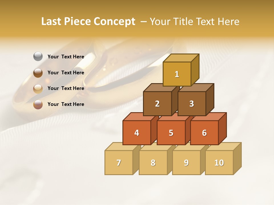 Golden Two Engraver PowerPoint Template