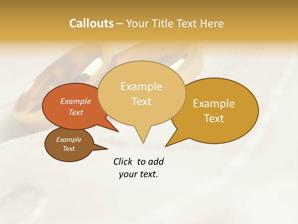Golden Two Engraver PowerPoint Template