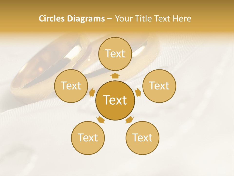 Golden Two Engraver PowerPoint Template