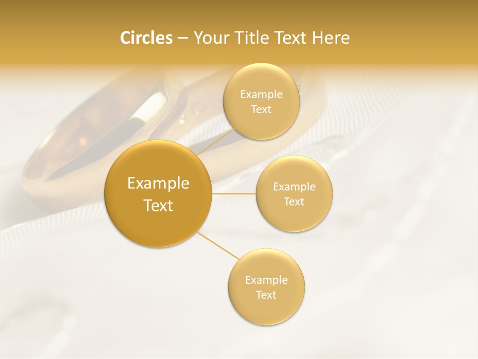 Golden Two Engraver PowerPoint Template