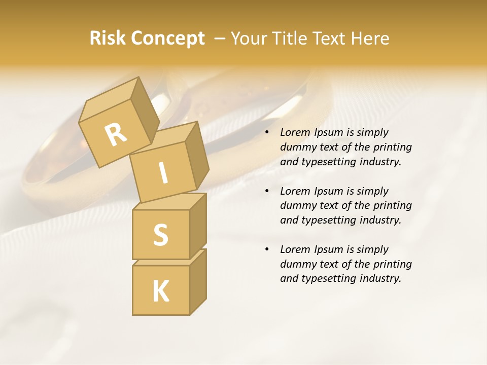 Golden Two Engraver PowerPoint Template