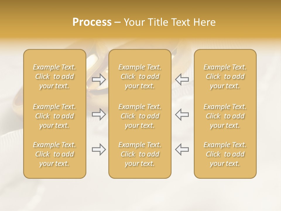 Golden Two Engraver PowerPoint Template