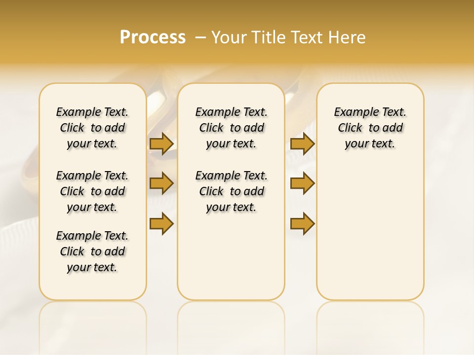 Golden Two Engraver PowerPoint Template